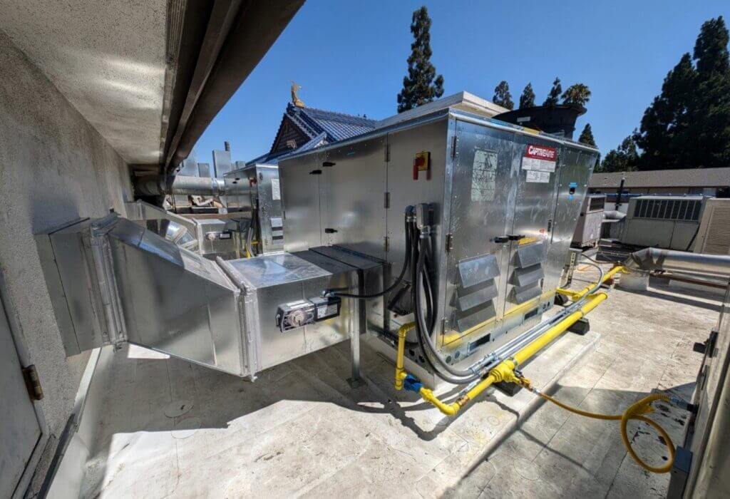 Anaheim: Industrial Make-Up Air System