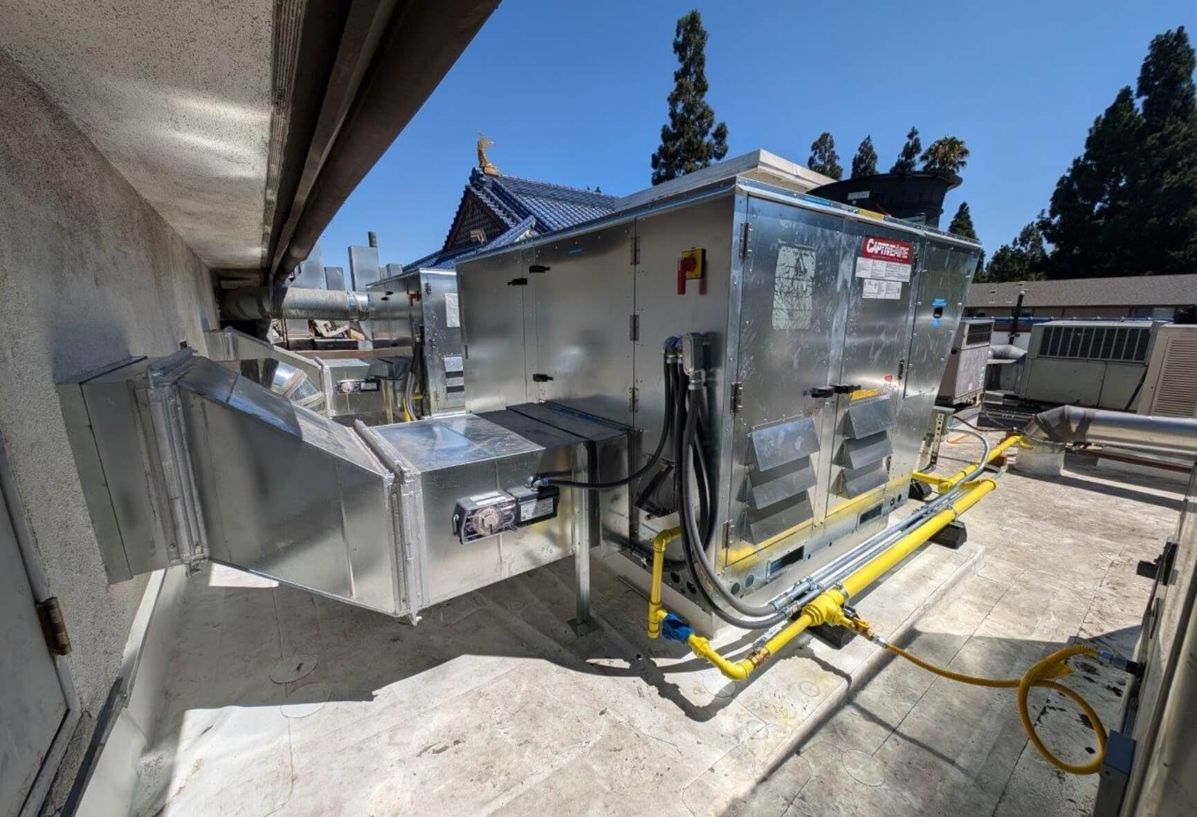 Anaheim: Industrial Make-Up Air System